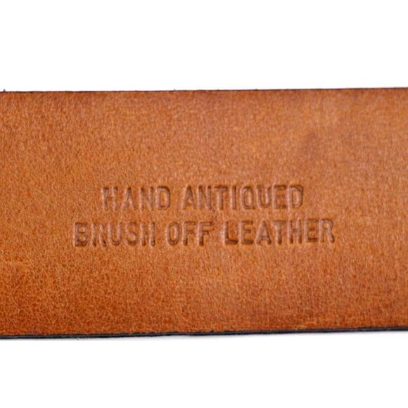 Cole Haan BLACK GENUINE LEATHER 1 1/8"Wd CASUAL DRESS MEN'S BELT Sz 34/85 (B35 - Picture 10 of 15